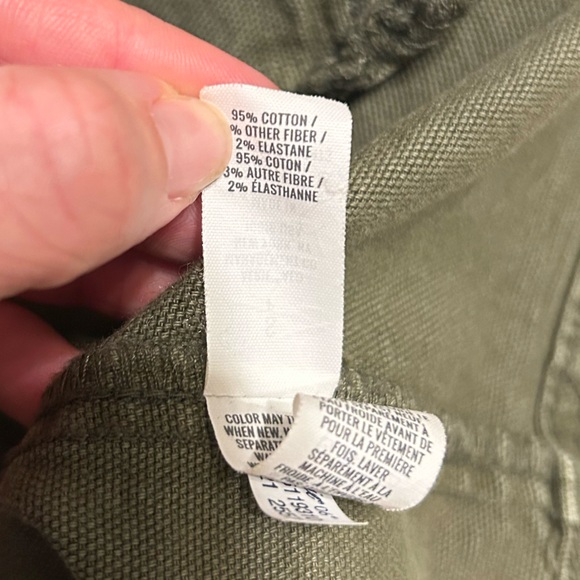 Aerie Olive Green Oversized Utility Jacket - Picture 5 of 7